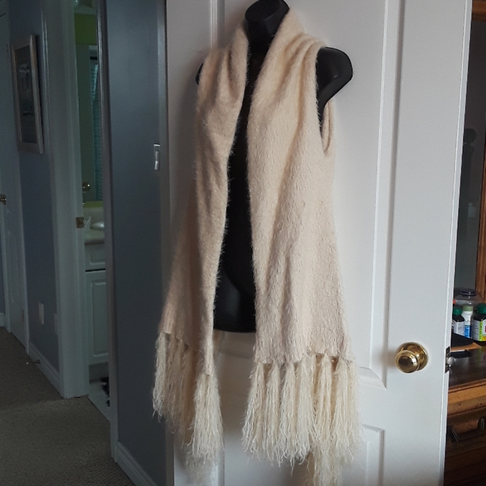 🔥HOT DEAL🔥Boho Fringed Mohair waistcoat - Picture 4 of 8